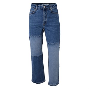HOUNd - Patch Denim Jeans, Medium Blue Used